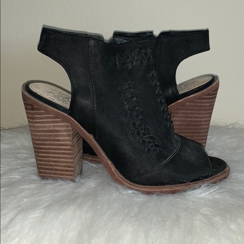 Vince Camuto Peep Toe Booties